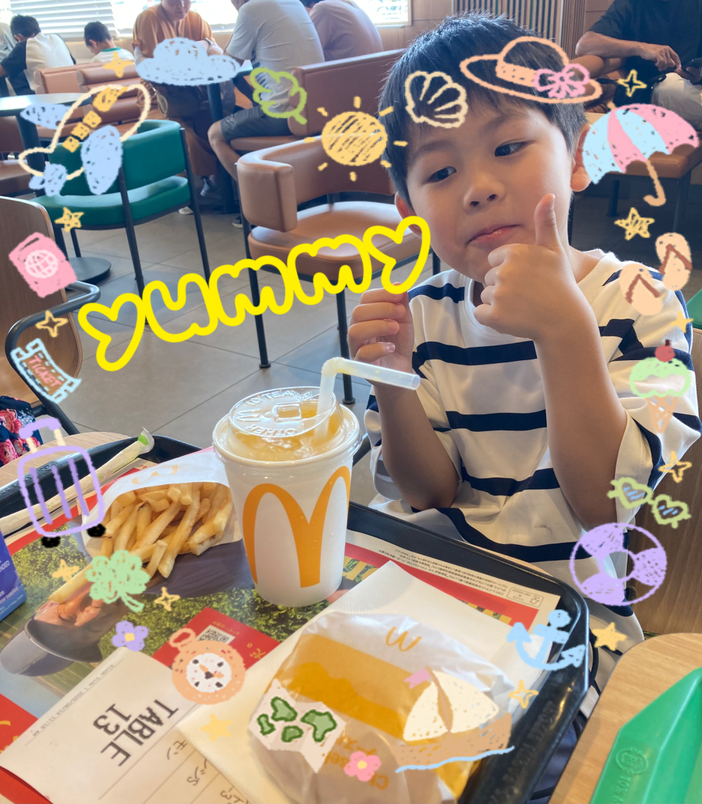 マクドナルドへGO！